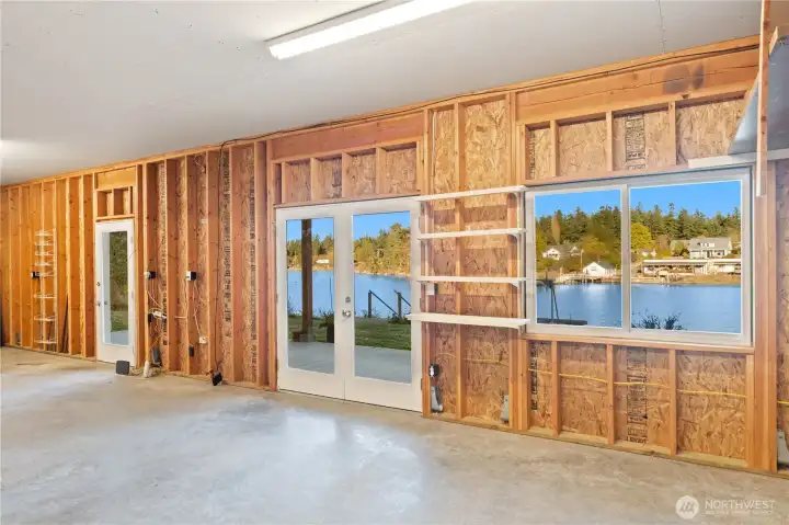 Daylight basement ready for your vision.