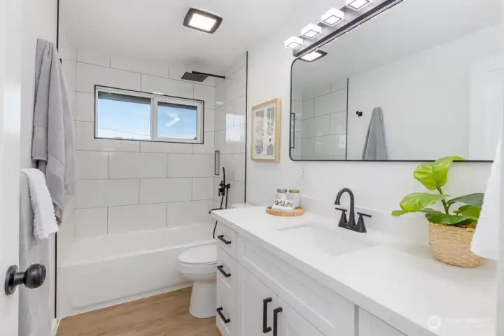 Full bath on main floor