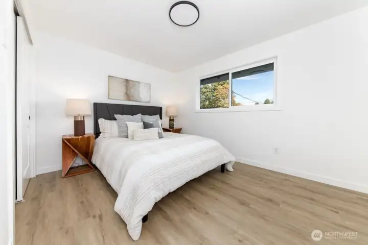 Lower level bedroom