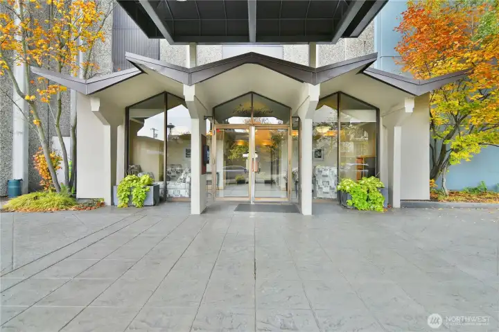 Secure entry with video surveillance