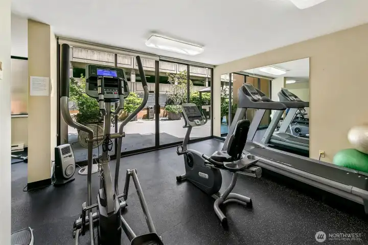 Gym room on 4th floor