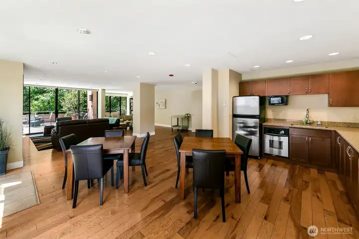 Community room on 4th floor