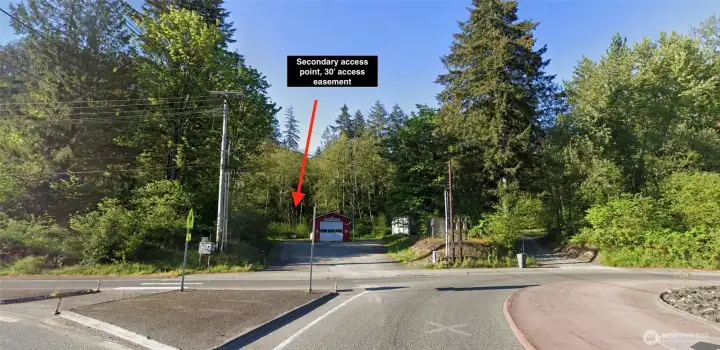 Northern Parcel has 2nd access point from State Route 9