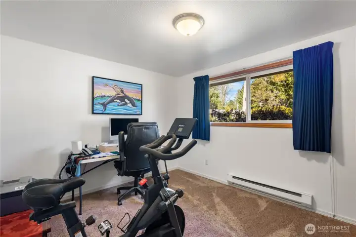 Bedroom #3 with northeast exposure.