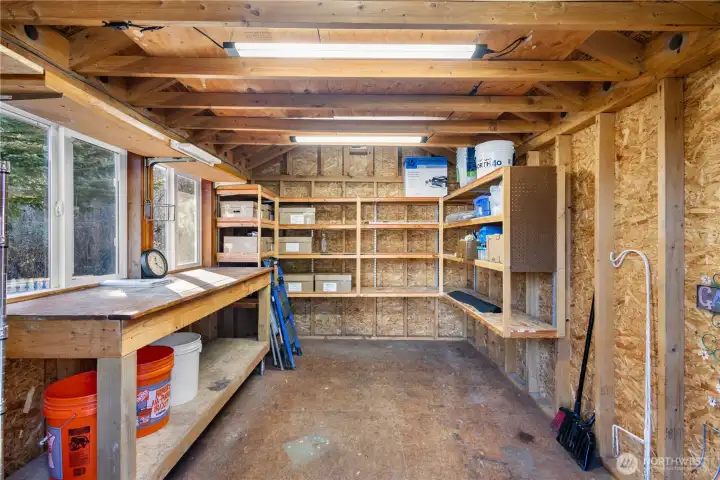 Ample space for organizing your hobbies.