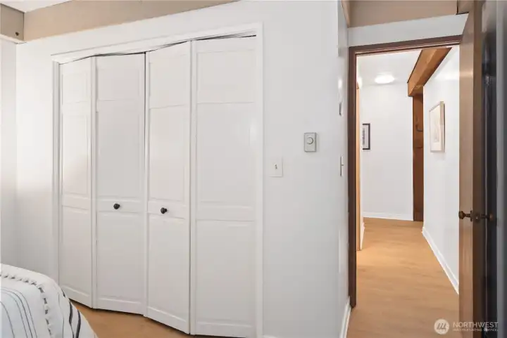 Great closet space