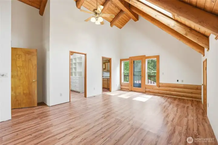 Primary Bedroom, upstairs
