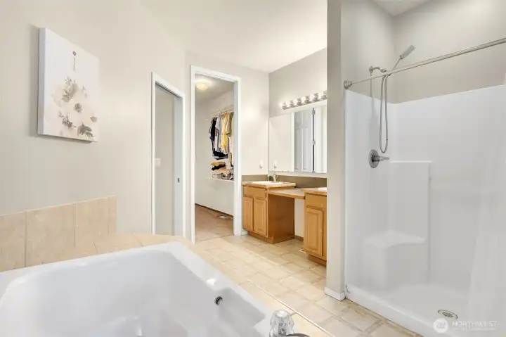 Spa-Inspired Five-Piece Bathroom