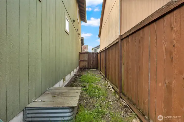 Extra Space for Gardening or Pets
