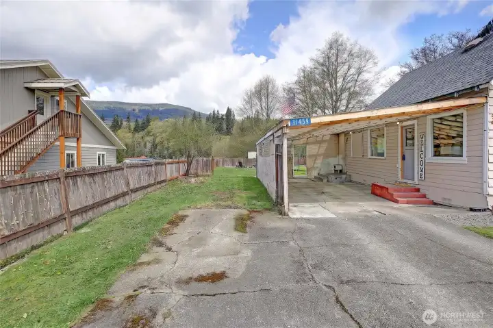 Plenty of room for RV parking.