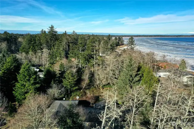 Aerial View of 691 Duck Lake Drive NE