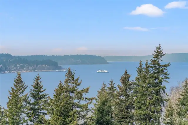 View of the Mukilteo Ferry.