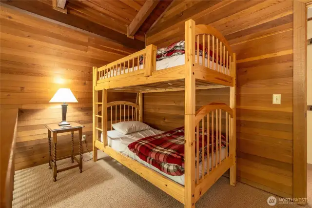 The other side of the loft area with more room for beds!