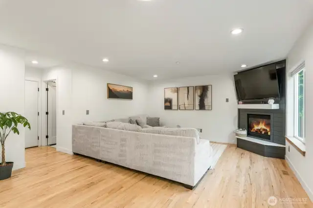 All hardwood floors refinished.