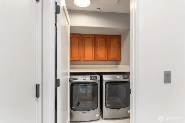 Laundry room.