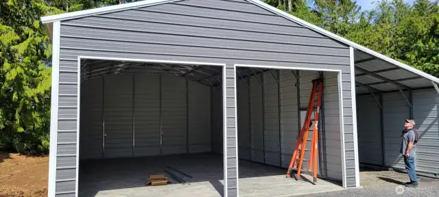 Sample with optional carport