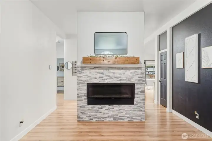 gas fireplace