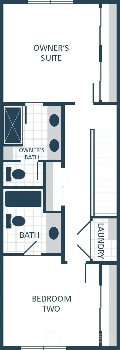 Photographs are for illustrative purposes only. Features, finishes, interior/exterior colors, landscaping and floorplan shown may vary from actual homes built