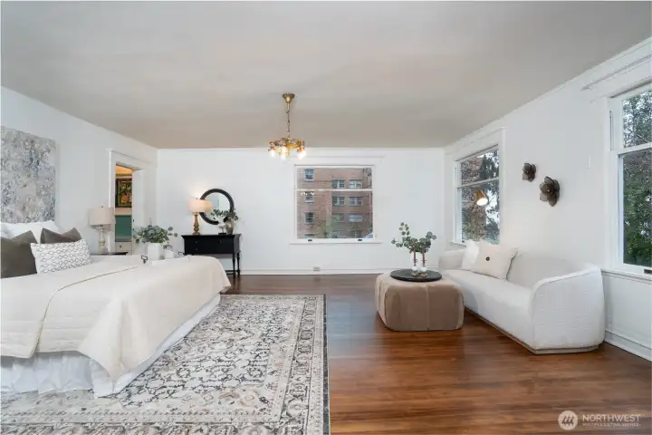 The Primary Suite. . . On the 2nd floor each Bedroom flows into the next.