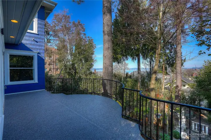 Deck of off the Family Room