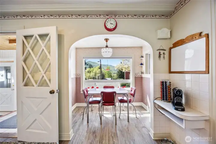 sunny breakfast nook