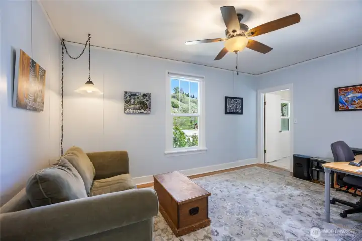 2nd main level primary bedroom or office