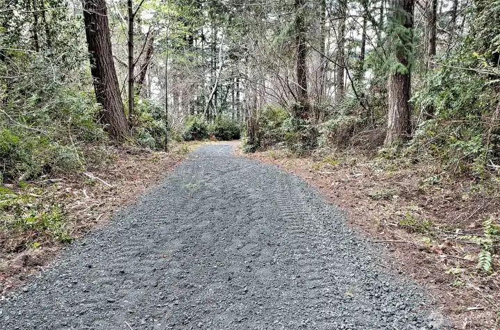 Driveway is already in