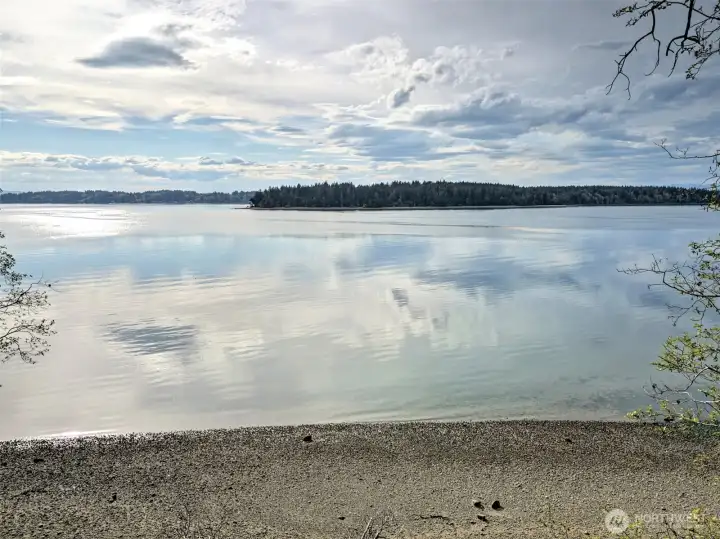 To the West and Squaxin Island