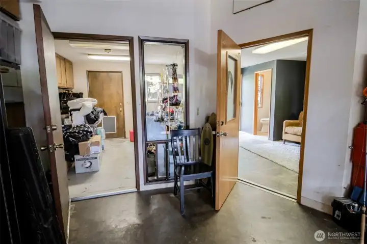 Plenty of storage and possible office or what ever you desire!