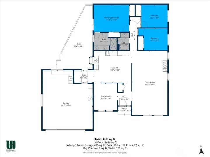 Smart floorplan with living areas up front, and bedrooms tucked quietly in the back.