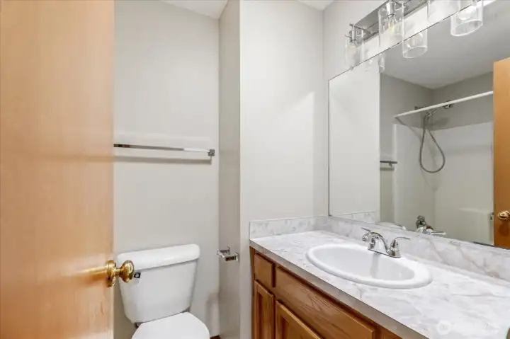 Guest bathroom.