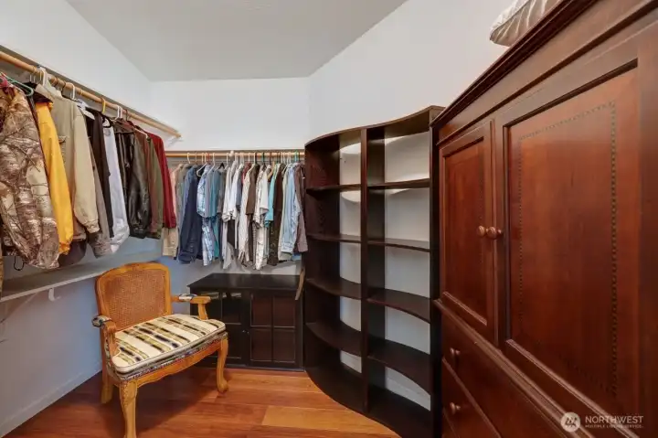 Large walk-in closet