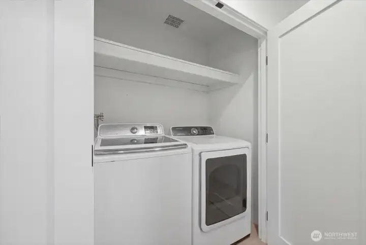 Laundry on Second Floor