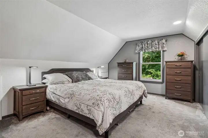 Spacious upstairs suite