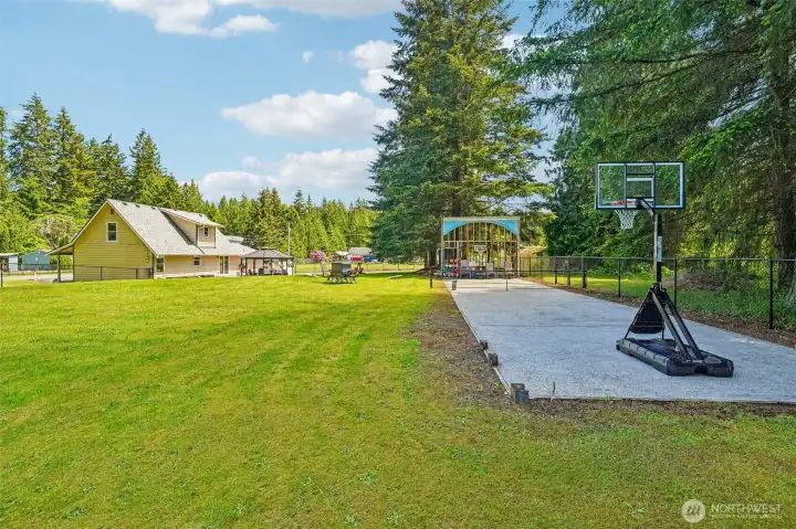 Tennis Court? Basketball? All of the above!