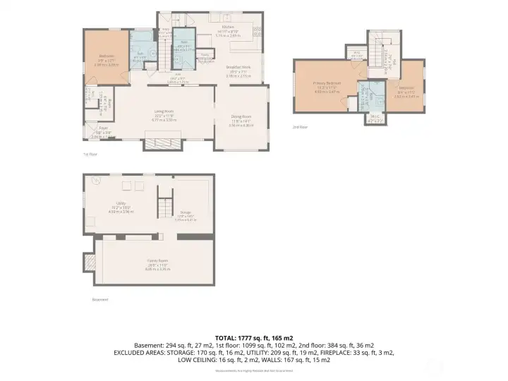 Entire floor plans.