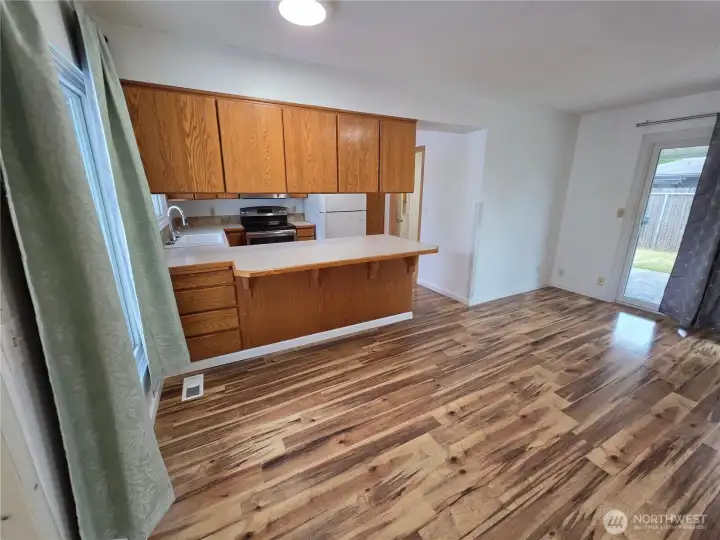 Kitchen eating space Kitchen eating space