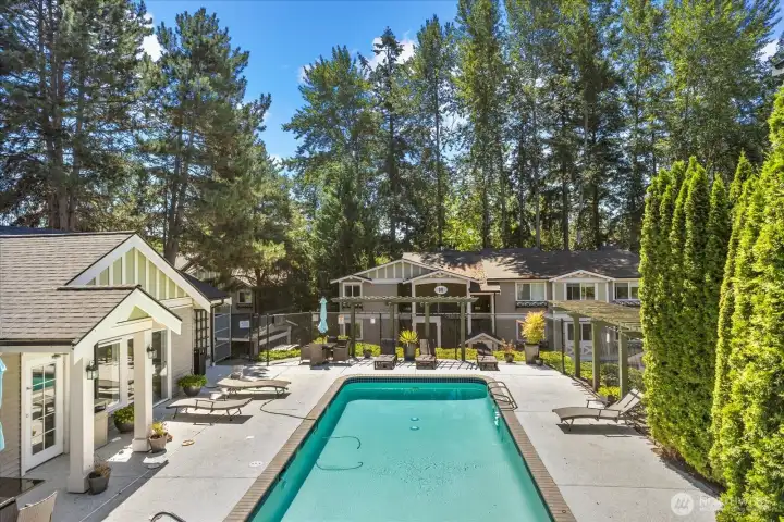 Heated seasonal outdoor pool for summer-time fun! Heated seasonal outdoor pool for summer-time fun!
