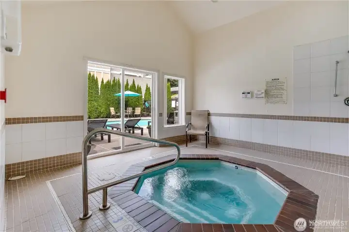 Indoor Hot-Tub for stress-free relaxation. Indoor Hot-Tub for stress-free relaxation.