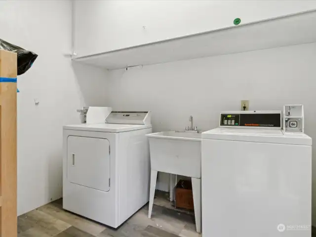 Laundry Room (coin operated for additional income)