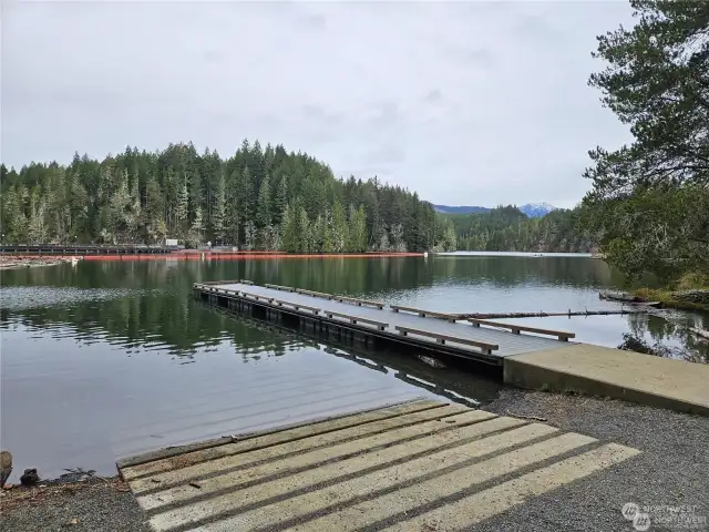 Boat Launch at Lake Kokanee