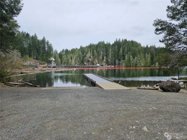 Boat Launch at Lake Kokanee