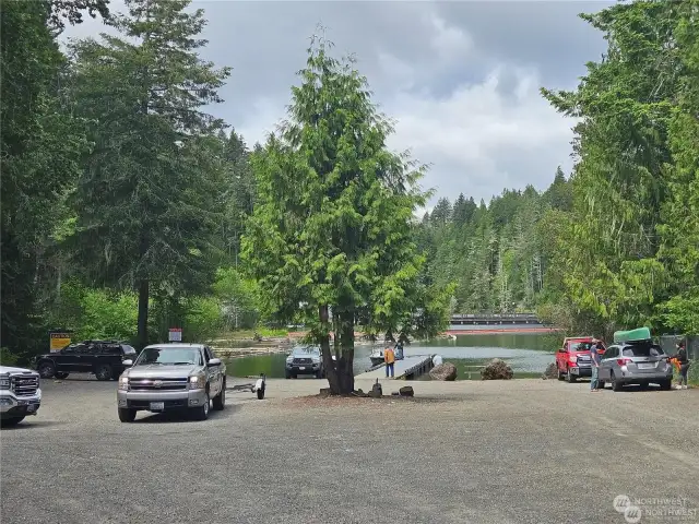 Boat Launch at Lake Kokanee