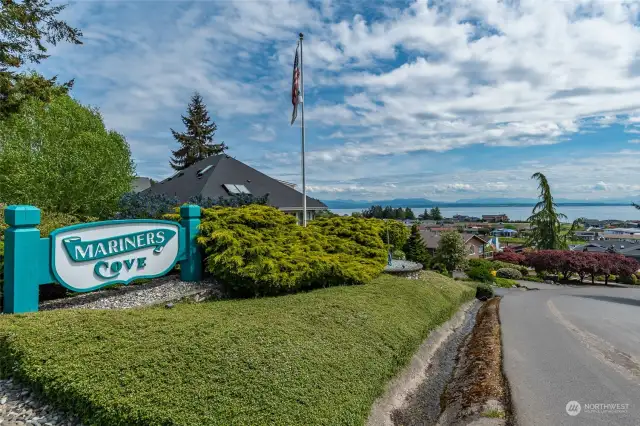 Entrance to Mariners Cove Community