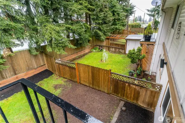 Looking from deck unit 4