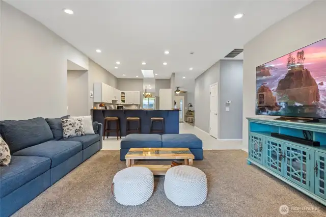 Open floor plan