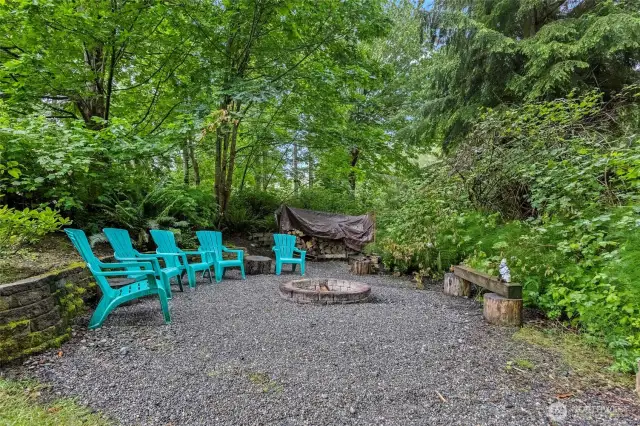 Private fire pit