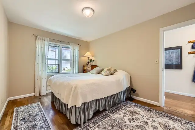 Primary Bedroom on Main Floor.