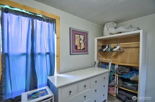 Bedroom 2. Used as a closet
