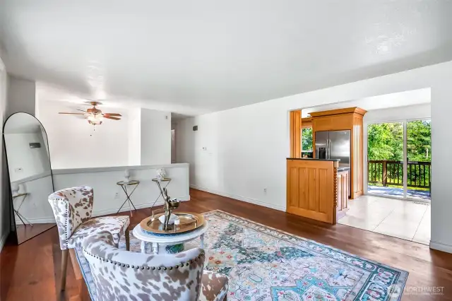 Opposite View of the Main Living area of the Home~Class~Quality & Style~When "Cookie Cutter" Won't do~Love Where you Live~